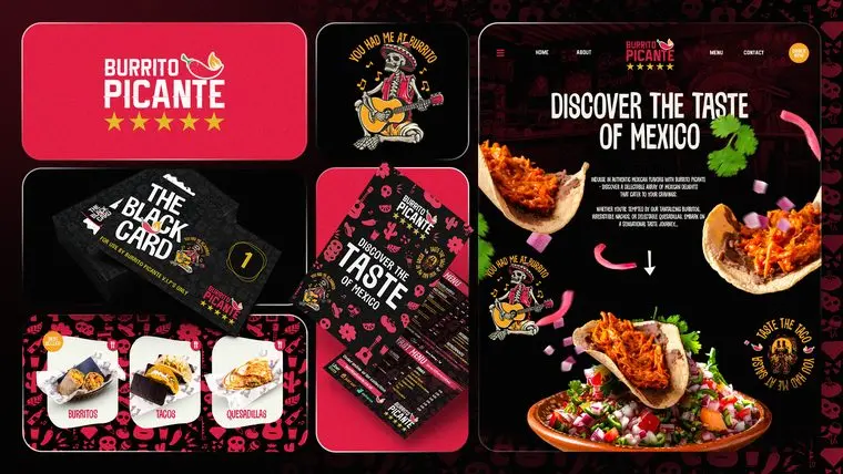 Burrito Picante project by Salisbury Media